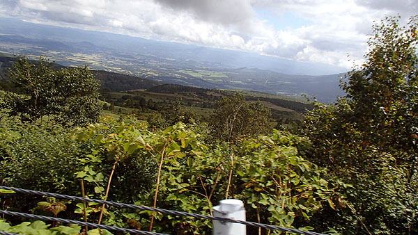 アスピーテラインからの景色